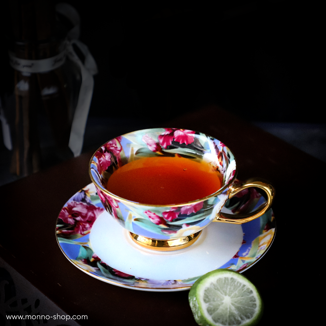 Mayfair 12 Pcs Tea Cup & Saucer Monno Ceramic