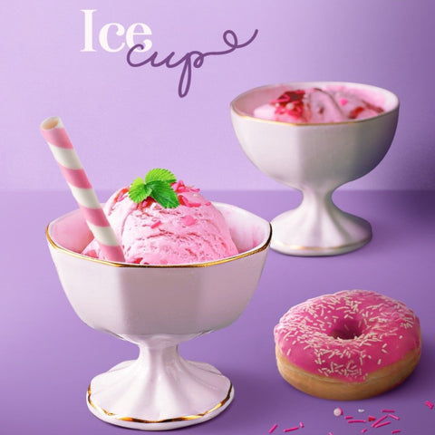 Footed Ice Cream Cup