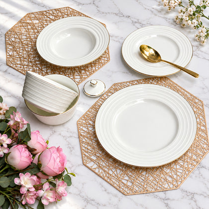 Linea Oro Dinner Set
