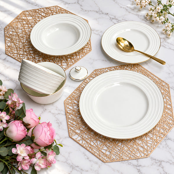 Linea Oro Dinner Set