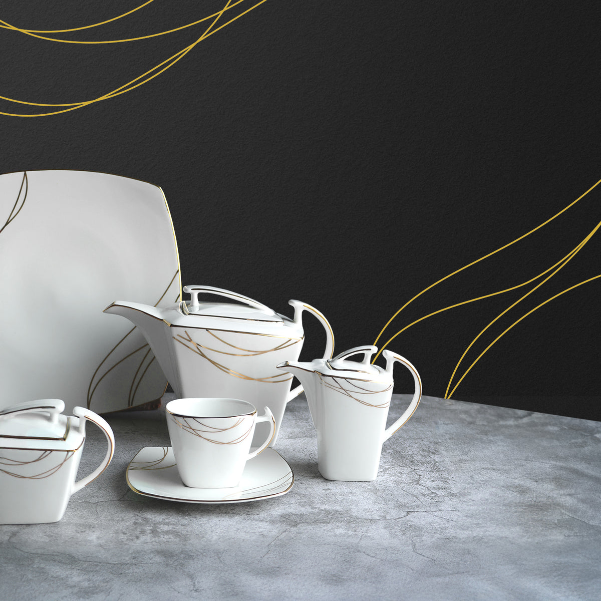 Aurum Dinner Set
