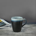White Overlay Black Mug