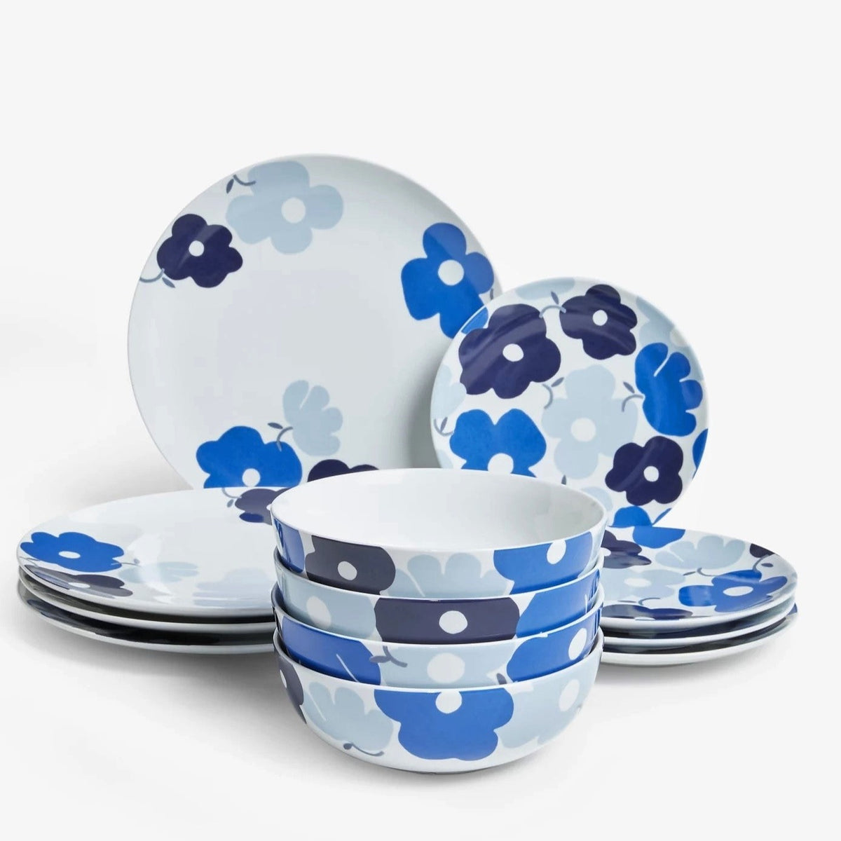 Bold Floral Serving Set