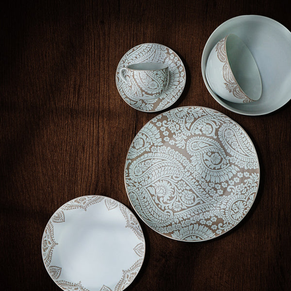 Paisley Dinner Set