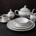 Dublino Gold Dinner Set