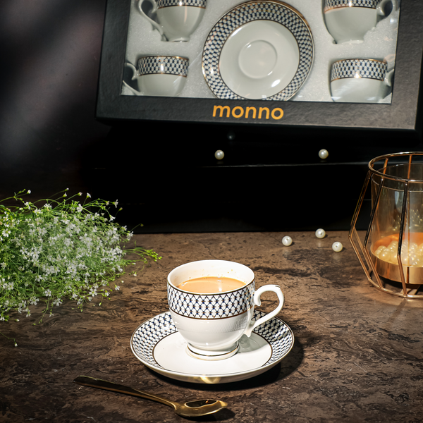 Mirage 12 Pcs Tea Cup & Saucer Set