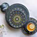 Ethnic Floral Dinner set
