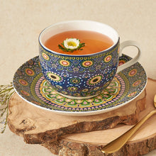 Ethnic Floral Cup & Saucer