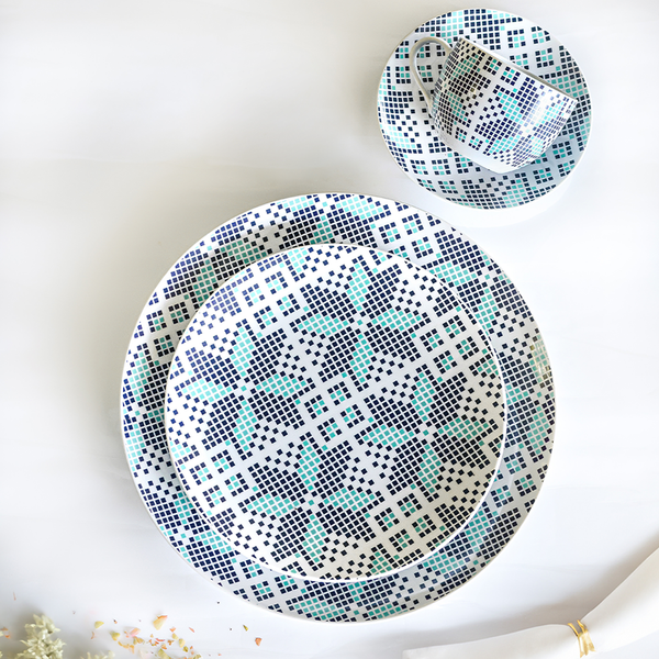 Geometric Dinner Set