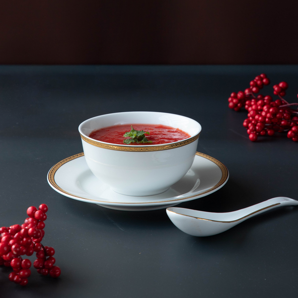 Gold Band Soup Set