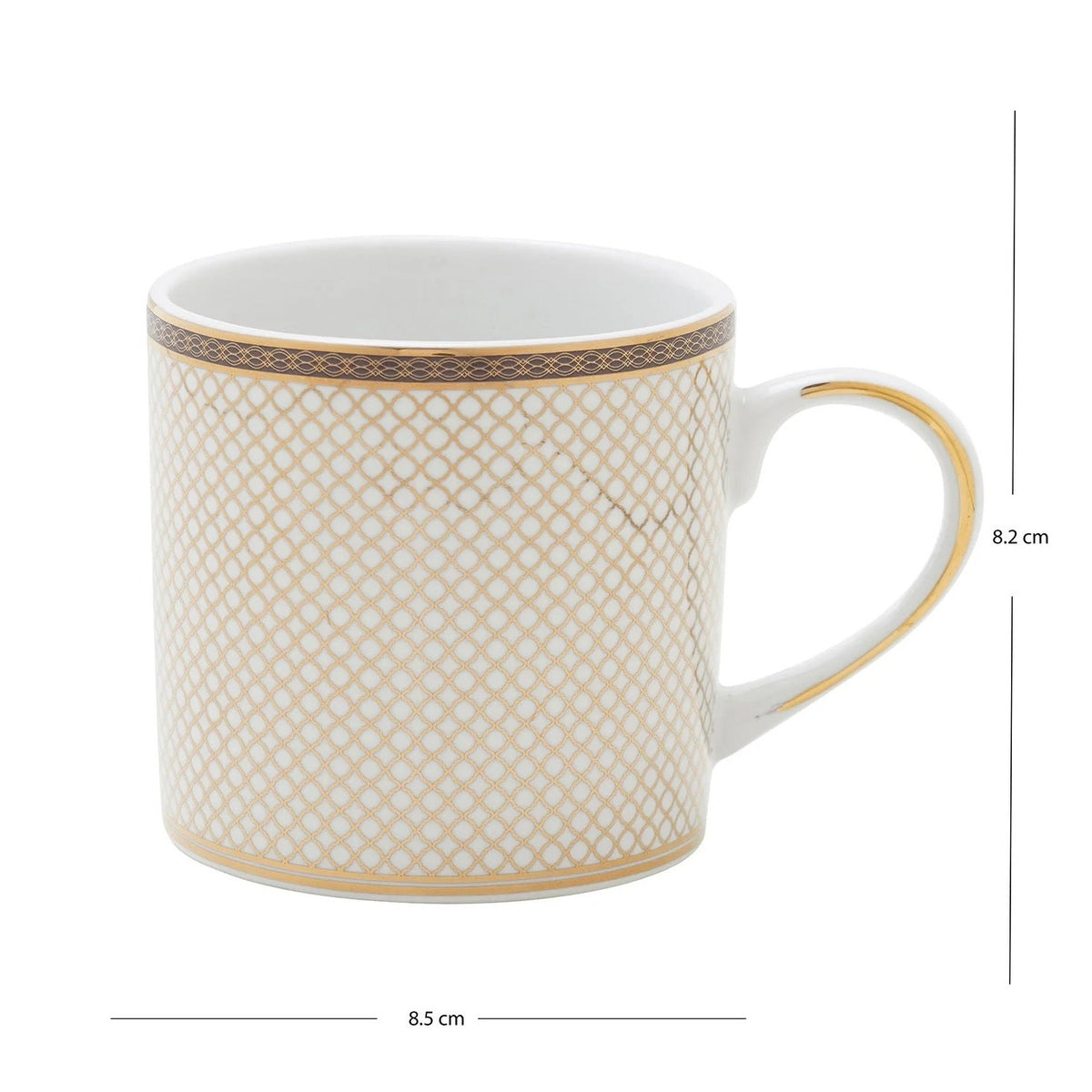 Gold Hexa Mug