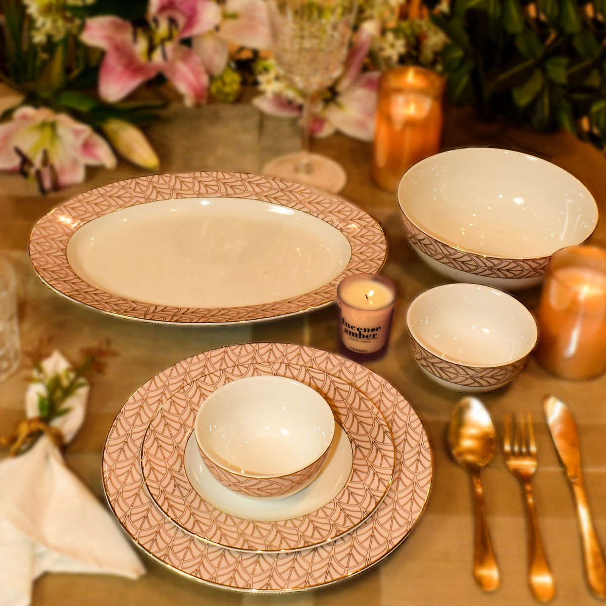 Golden Legacy Dinner Set