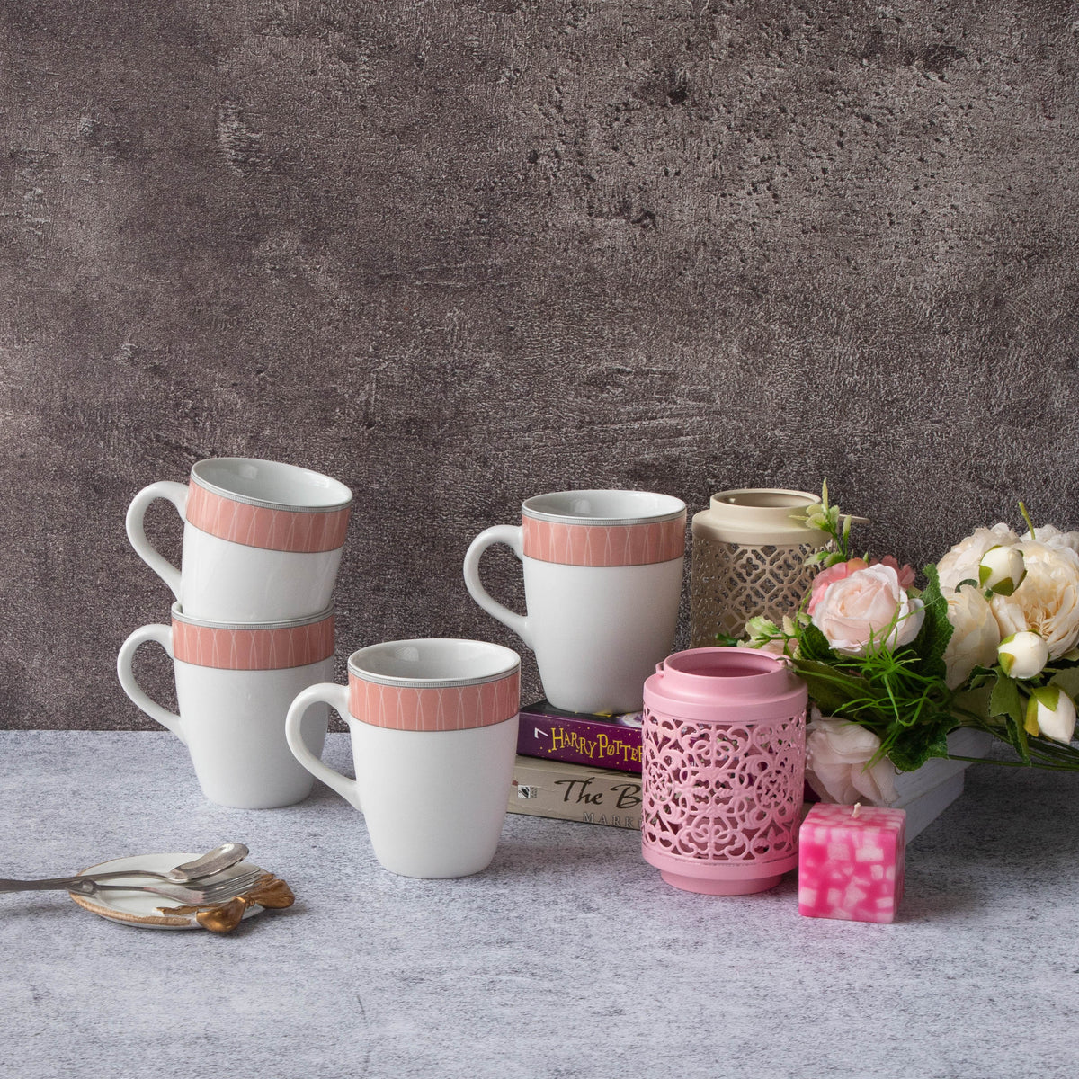 Coral Amour Mug