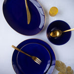 Senorita Cobalt Blue Dinner Set