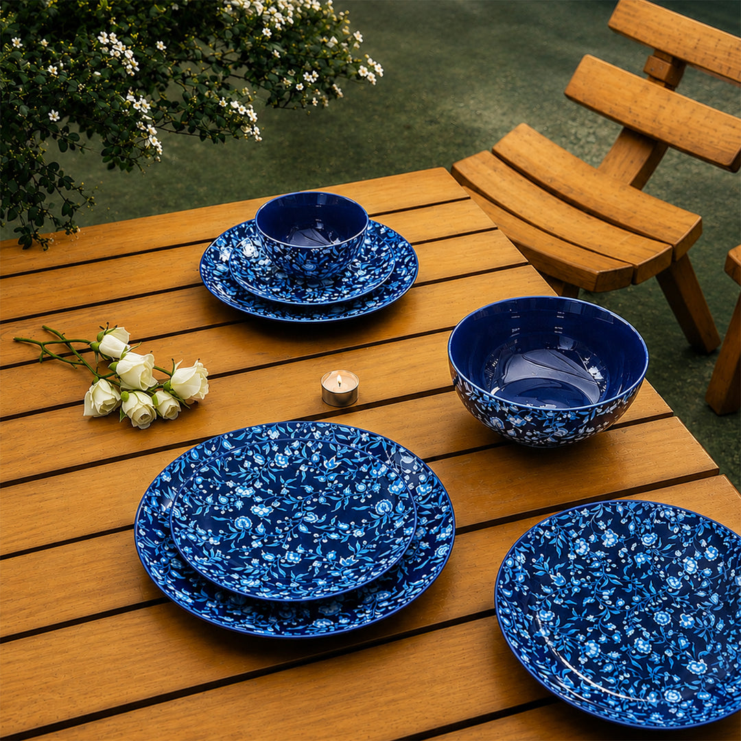 bangladesh blue dish set