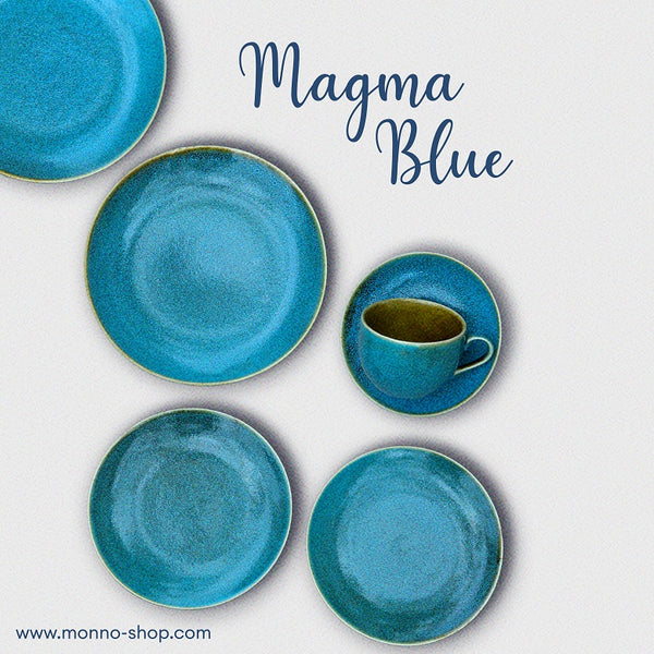 Magma Blue Dinner Set