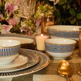 Monarchy Blue Dinner Set