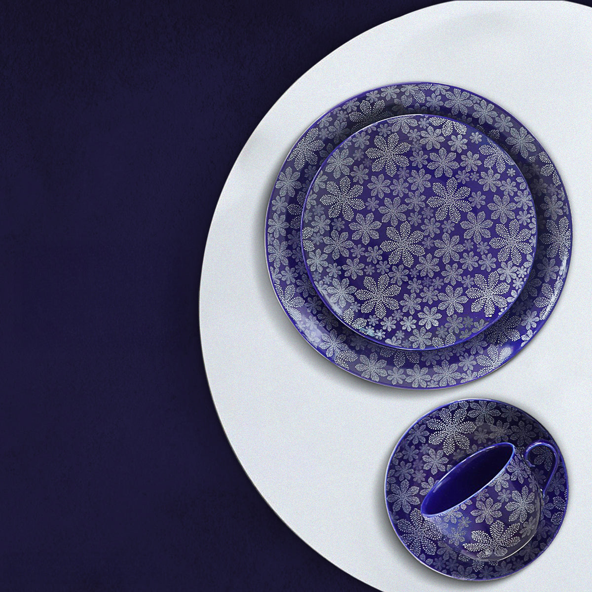 Nakshi Stitch Dinner Set