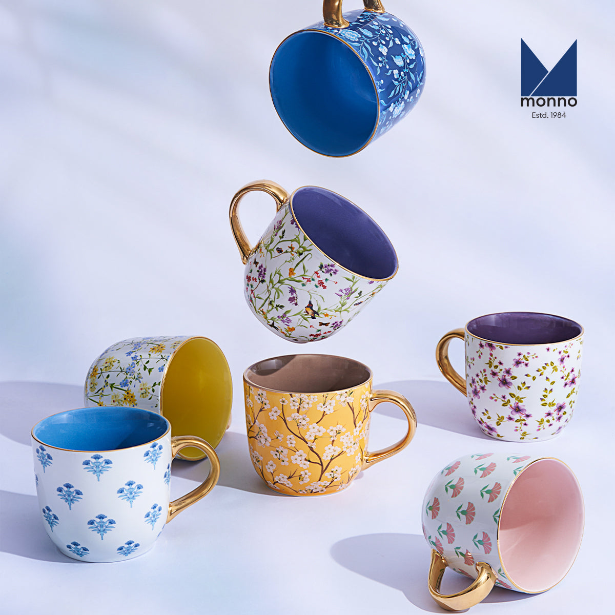 Senorita Floral Mugs