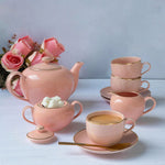 Senorita Pink 15 Pcs Tea Set