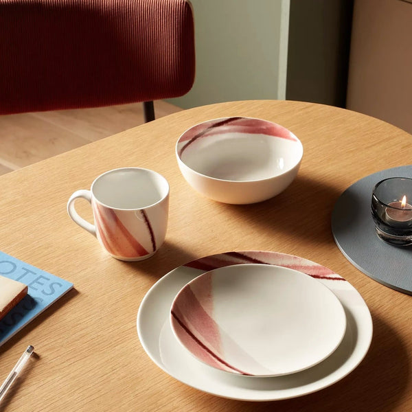 Watercolor Terracotta Serving Set