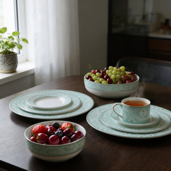 Jamdani Feroza Dinner Set