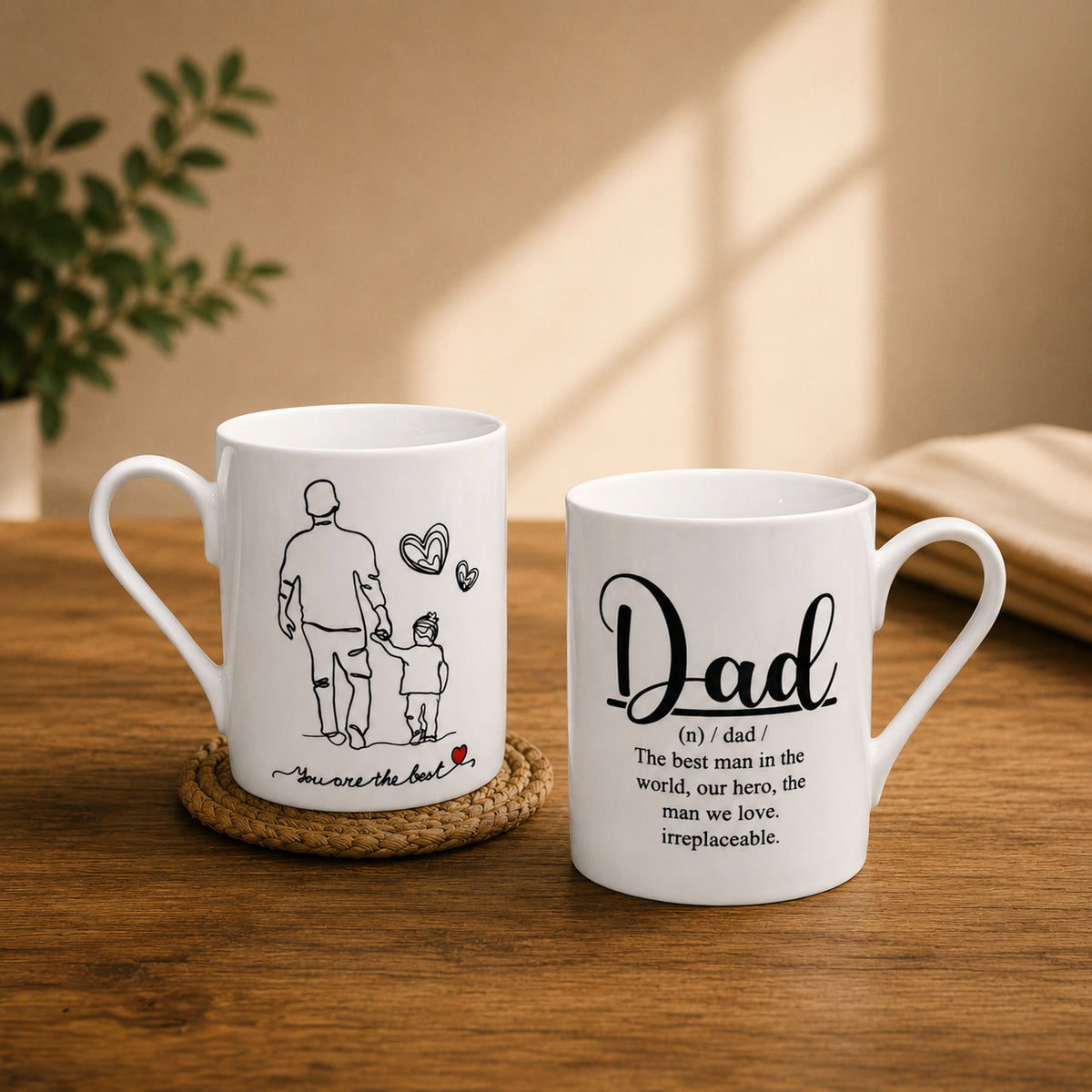 Dad 'You are the best" Quote Mug