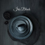 Iris Black  Dinner Set