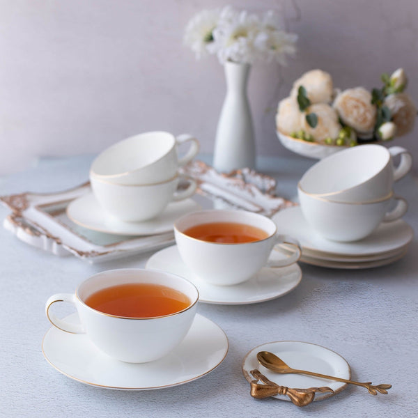 Euclid 6 Pcs Cup & Saucer