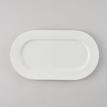 Bone China Oblong Platter White