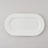 Bone China Oblong Platter White