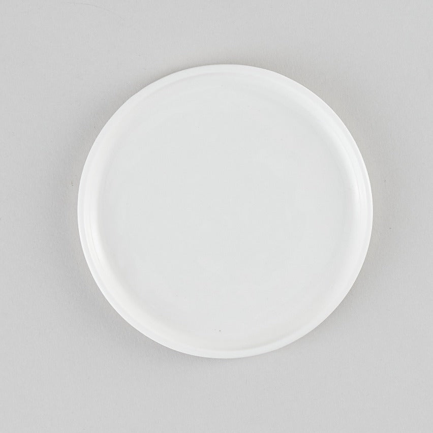 Modular Bone China 6 Pcs Lid White