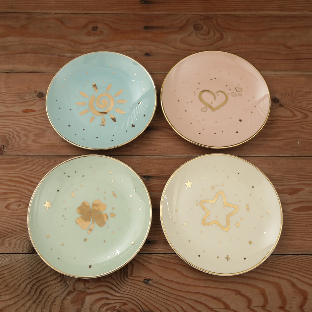 Exquisite Porcelain Snack Plate