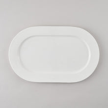 Bone China Oblong Platter White