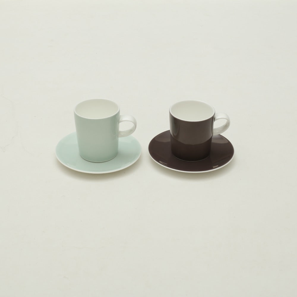 Snap Couple Espresso Cup Saucer