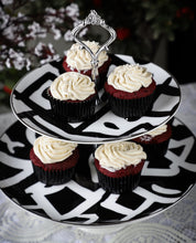 Timney 2 Tier Bone China Cake Stand