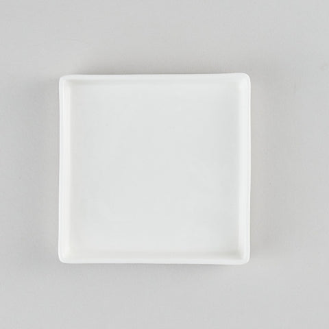 Modular Bone China Rectangular Dish White