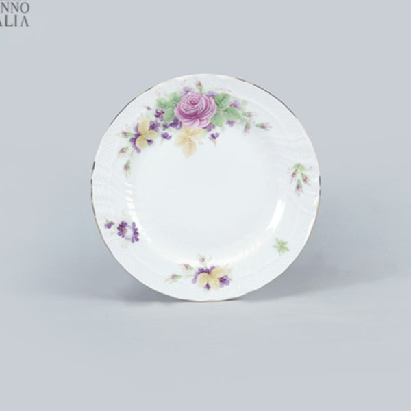 Rosa Bella 6 Pcs Desert Plate