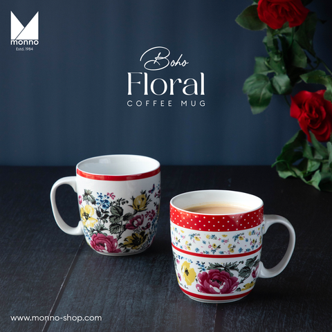 Boho Floral Mug