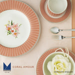 Coral Amour Dinner Set