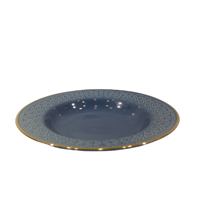 Arabella Porcelain Dinnerware (With 3 mm. Gold Line)
