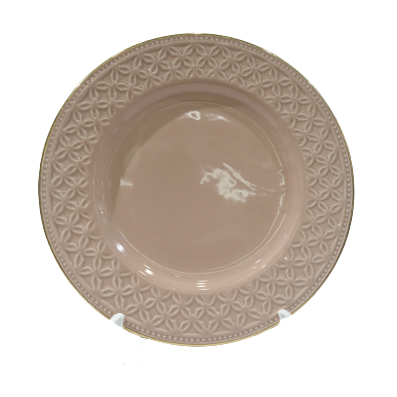 Arabella Porcelain Dinnerware (With 3 mm. Gold Line)