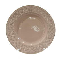 Arabella Porcelain Dinnerware (With 3 mm. Gold Line)