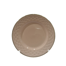 Arabella Porcelain Dinnerware (With 3 mm. Gold Line)