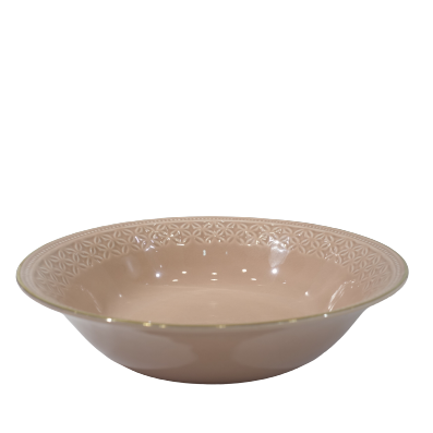 Arabella Porcelain Dinnerware (With 3 mm. Gold Line)