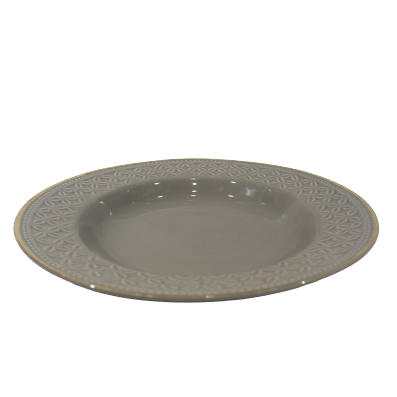 Arabella Porcelain Dinnerware (With 3 mm. Gold Line)