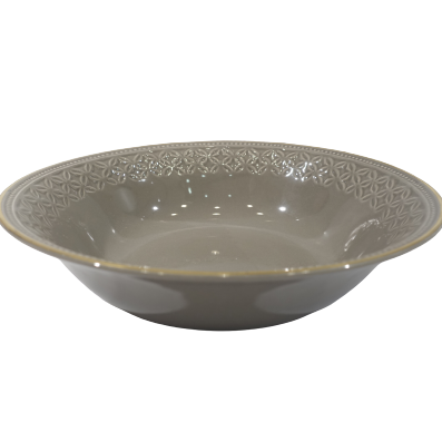 Arabella Porcelain Dinnerware (With 3 mm. Gold Line)