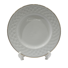 Arabella Porcelain Dinnerware (With 3 mm. Gold Line)