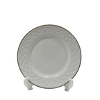 Arabella Porcelain Dinnerware (With 3 mm. Gold Line)