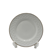 Arabella Porcelain Dinnerware (With 3 mm. Gold Line)